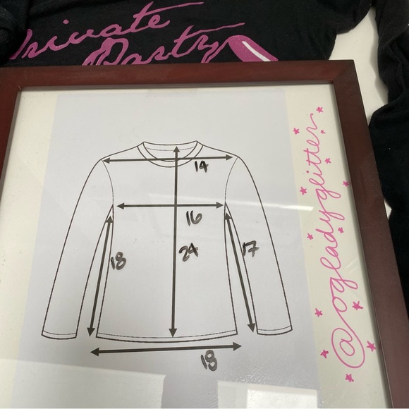 La Senza Long Sleeve T-Shirt with Glitter Print - Picture 2 of 9